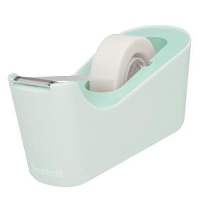 Dispenser da Tavolo C18 Menta+1 rotolo di nastro adesivo ScotchÂ