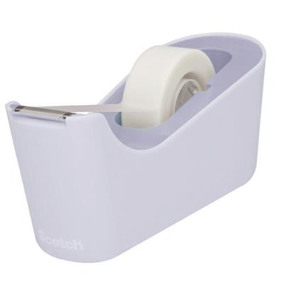 Dispenser da Tavolo C18 Lavanda+1 rotolo di nastro adesivo Scotc