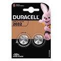 BLISTER 2 PILE LITIO DURACELL 3V (DL2032)
