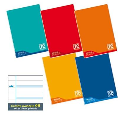 Maxiquaderno One Color Didattico f.to A4 18+1 rigo di 3a Blasett
