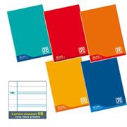 Maxiquaderno One Color Didattico f.to A4 18+1 rigo di 3a Blasett