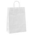 25 shoppers carta 45x15x50CM bianco neutro cordino