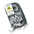 Nastro regalo strip metalizzato argento-rosso