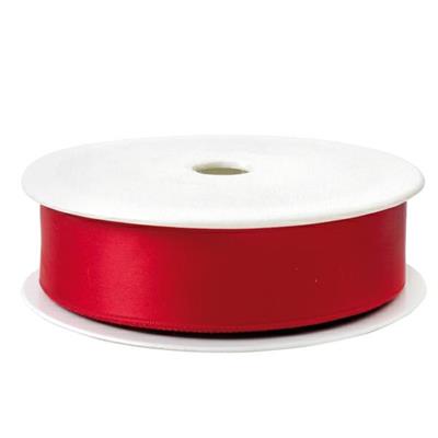 Nastro doppio raso mm25x25mt colore rosso 35 Brizzolari