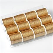 Rocchetto cordonetto 2 capi 20mt oro Brizzolari