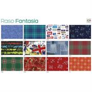 Scatola 100fg carta regalo Raso Fantasia 70X100cm SADOCH