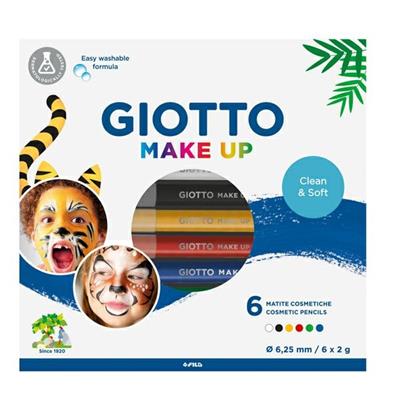 Set 6 matite cosmetiche Make Up colori classici mina da Ã˜ 6,5mm