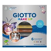 Set 6 matite cosmetiche Make Up colori metal mina da Ã˜ 6,5mm Gi