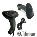 Lettore barcode 2D - nero con filo - LS-1200 Titanium