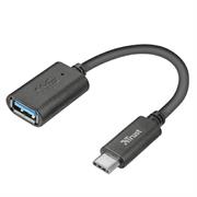 Convertitore da USB tipo C a USB 3.1 Gen 1 nero TRUST
