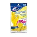 Guanti in lattice DIAMOND tg. M Giallo