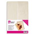 Carta riso gr.25 cm50x70 colore BIANCO 10fg. CWR