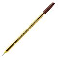 Penna a sfera staedtler noris stick 434m marrone