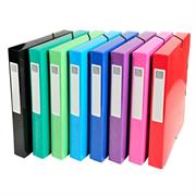 Scatola archivio box Iderama D40mm A4 col ass. Exacompta