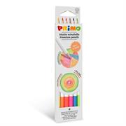 Astuccio 6 matite Minabella diam. 3,8mm colori fluo assortiti PR