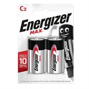 Blister 2 pile mezza torcia C - Energizer Max