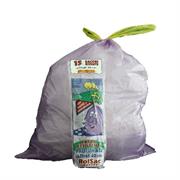 Sacchi immondizia 55x65 40l viola profumati cf.15