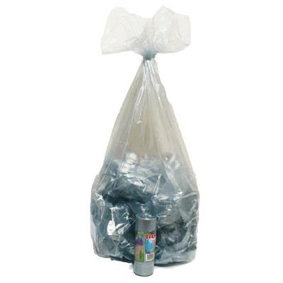 10 Sacchi Azzurro trasp. 70x110cm 110Lt 22__ Rolsac