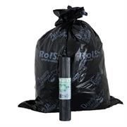 10 Sacchi Nero 72x110cm 110Lt 47Âµ Rolsac