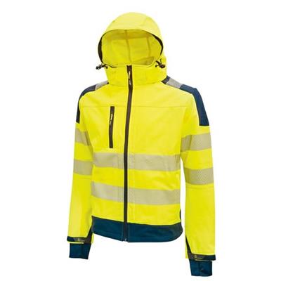 Giacca Softshell alta visibilitA' Miky giallo fluo Taglia XL U-P
