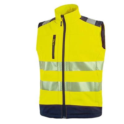 Gilet alta visibilitA' softshell Dany giallo fluo Taglia L U-Pow