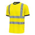 Pack 3 T-shirt alta visibilitA' Tg XL giallo fluo Mist U-Power