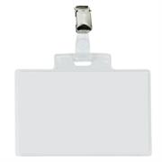 10 Portanome Pass 4E 11x7cm c/clip in metallo Sei Rota