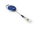 10 Chiocciole YO-YO Style Blu con filo retrattile x portabadge D