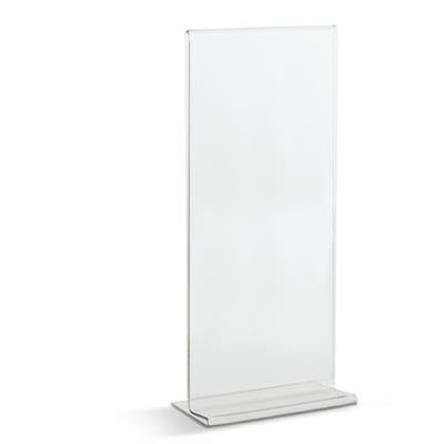 Display con base a T 1/3 A4 -10x21cm Lebez