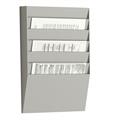Portadepliant a 6 tasche A4 orizzontali Wall Organizers Paperflo