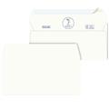 500 Buste bianche carta riciclata strip 110X230mm S/Finestra 100