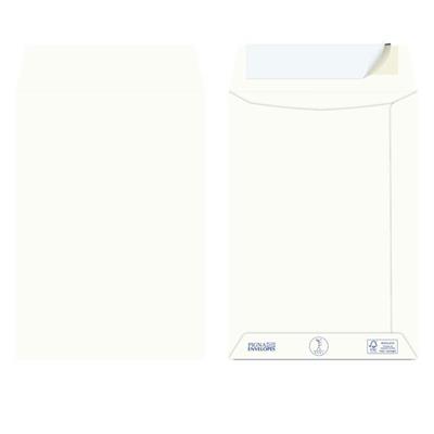 500 Buste a sacco carta riciclata strip 162x229mm S/Finestra 100