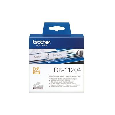 Nastro carta termica brother 17x54  dk-11204 rot.400 pz