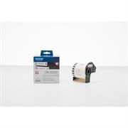 Nastro ades in carta stampa a due colori NeroRosso/Bianco 62mm -