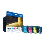 Inkjet brother lc-1100 4 colori pack 450 pg.