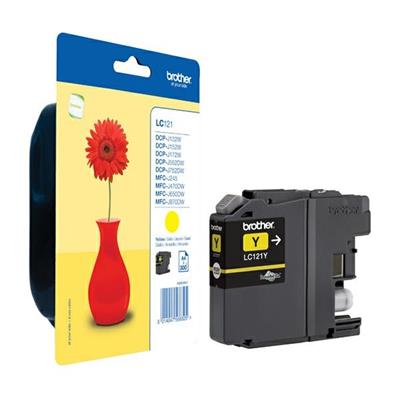 Inket brother lc-121y giallo 300pg