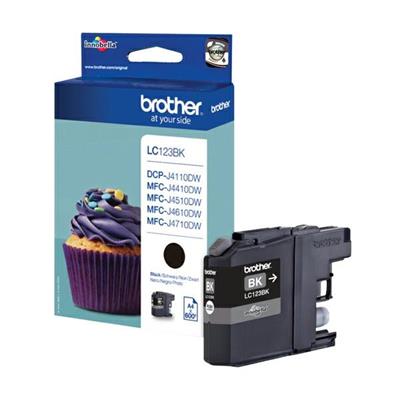 Inkjet brother lc-123bk nero 600pg