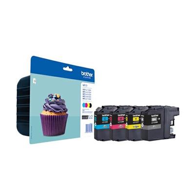 Inkjet brother lc-123 4 colori pack 600pg