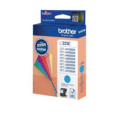 Inkjet brother lc-223c ciano 550pg