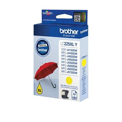 CARTUCCIA GIALLO LC225XLY MFC-J4420W-4620DW MFC-J532DW-5620DW MF