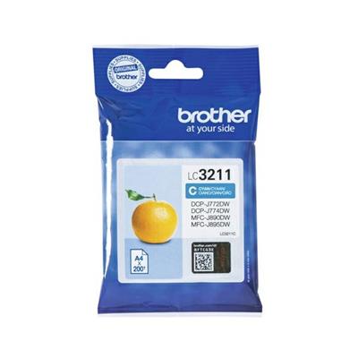 Inket brother lc-3211c ciano 200pg