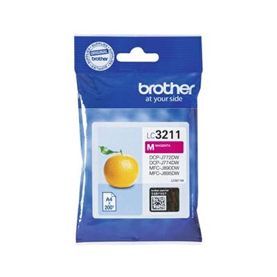 Inket brother lc-3211m magenta 200pg