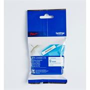 Nastro etich. brother mk223 mm9x8mt blu/bianco