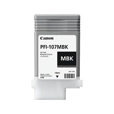 Cartuccia canon pfi-107mbk nero opaco 130ml