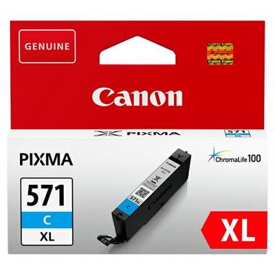 Cartuccia canon cli-571 xlc ciano