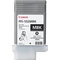 Inkjet canon pfi 102mbk nero opaco 130ml