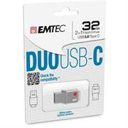 USB EMTEC 3.0 DUO USB-C T400 32GB