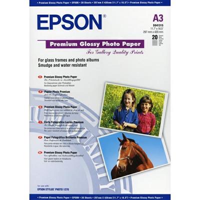 Carta Inkjet Epson lucida 041315 a3 photo 20fg