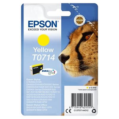 Inkjet epson t0714 giallo 5,5ml