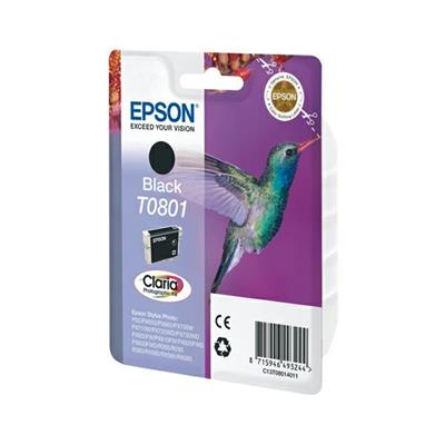 Inkjet epson t0801 nero 7,4ml